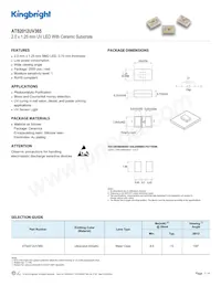 ATS2012UV365 Datasheet Cover