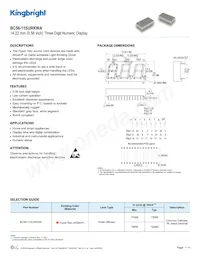 BC56-11SURKWA Datasheet Cover