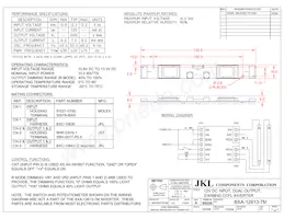 BXA-12613-7M Datasheet Cover