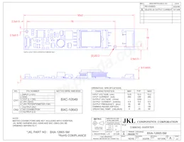 BXA-12665-5M Datasheet Cover