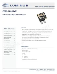 CBM-120-UV-X31-M380-22 Datenblatt Cover