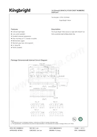 CC56-11SYKWA Datasheet Cover