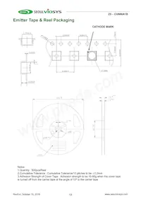 CUN86A1B Datasheet Pagina 13