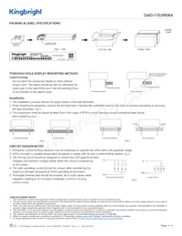 DA03-11SURKWA Datasheet Page 4