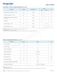 DA56-11CGKWA Datasheet Page 2