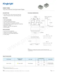 DA56-11GWA Datasheet Cover