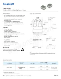 DA56-11SRWA Datasheet Cover