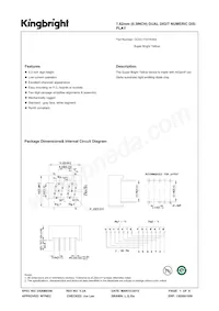 DC03-11SYKWA Datasheet Cover