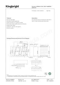 DC08-11SURKWA Datasheet Cover