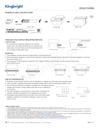 DC56-51CGKWA Datasheet Page 4