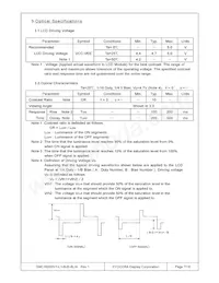 DMC-16202NY-LY-BJE-BLN Datasheet Pagina 7