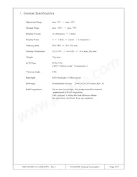 DMC-16230NY-LY-EDE-EFN Datasheet Pagina 3