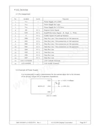 DMC-16230NY-LY-EDE-EFN Datasheet Pagina 9