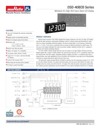 DSD-40BCD-RL-C Datasheet Cover