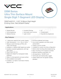 DSM7UA20101T Datasheet Cover