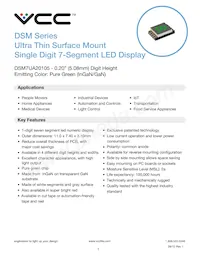 DSM7UA20105 Datenblatt Cover
