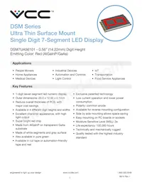 DSM7UA56101T Datasheet Copertura