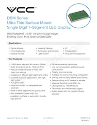 DSM7UA56105T Datenblatt Cover