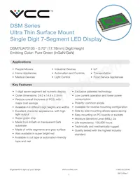 DSM7UA70105T Datasheet Cover