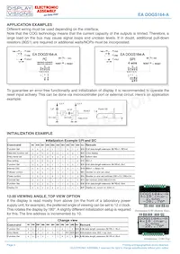 EA DOGS164N-A Datasheet Pagina 4