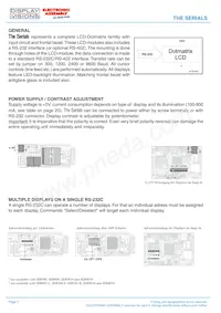 EA SER204-92HNLED Datasheet Pagina 2