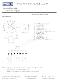 ELD-305SYGWA/S530-E2 Datasheet Page 2