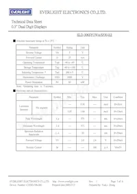 ELD-306SYGWA/S530-E2 Datasheet Pagina 3