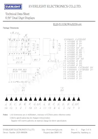 ELD-511USOWA/S530-A4 Datasheet Page 2