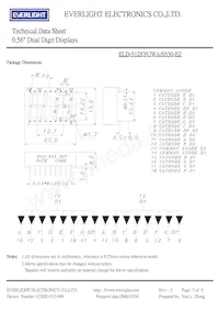 ELD-512SYGWA/S530-E2數據表 頁面 2