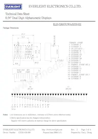 ELD-526SYGWA/S530-E2 Datasheet Page 2