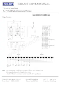 ELD-526SYGWA/S530-E2 데이터 시트 페이지 2