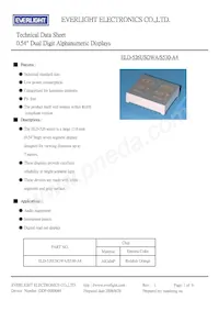 ELD-526USOWA/S530-A4 Datasheet Cover
