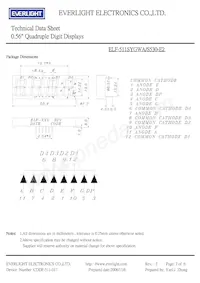 ELF-511SYGWA/S530-E2 Datasheet Page 2