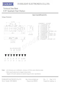 ELF-512UBWA/C470 Datasheet Page 2