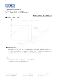 ELSD-405SYGWA/S530-E2 Datasheet Pagina 5