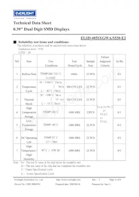 ELSD-405SYGWA/S530-E2 데이터 시트 페이지 6