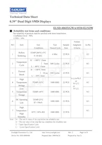 ELSD-406SYGWA/S530-E2/S290 Datenblatt Seite 6