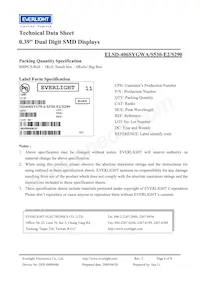 ELSD-406SYGWA/S530-E2/S290 Datasheet Pagina 8