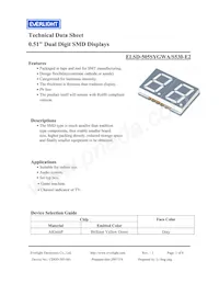 ELSD-505SYGWA/S530-E2 Datasheet Cover