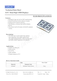 ELSD-506SYGWA/S530-E2 Datenblatt Cover