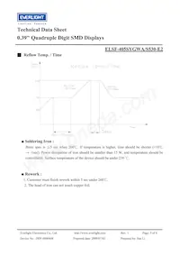 ELSF-405SYGWA/S530-E2 Datasheet Pagina 5