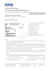 ELSF-405SYGWA/S530-E2 Datasheet Pagina 8