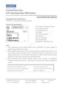 ELSF-406SYGWA/S530-E2 Datasheet Page 8