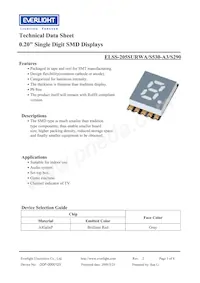 ELSS-205SURWA/S530-A3/S290 Datenblatt Cover