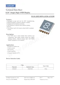 ELSS-205USRWA/S530-A3/S290 Datasheet Cover