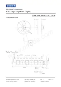 ELSS-206SURWA/S530-A3/S290 Datasheet Pagina 7