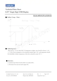 ELSS-405SYGWA/S530-E2 Datasheet Pagina 5