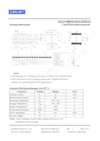ELST-406SYGWA/S530-E2 Datasheet Page 2