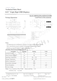 ELST-505SYGWA/S530-E2/S290 Datasheet Page 2
