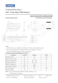 ELST-511SYGWA/S530-E2/S290 Datasheet Page 2